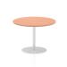 Italia Poseur Table Round 1000 Top 725 High Beech ITL0142