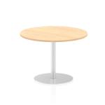 Italia Poseur Table Round 1000 Top 725 High Maple ITL0145