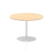 Italia Poseur Table Round 1000 Top 725 High Maple ITL0145