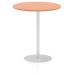 Italia Poseur Table Round 1000 Top 1145 High Beech ITL0148