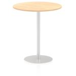Italia Poseur Table Round 1000 Top 1145 High Maple ITL0151