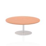 Italia Poseur Table Round 1200 Top 475 High Beech ITL0154