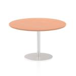 Italia Poseur Table Round 1200 Top 725 High Beech ITL0160