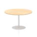 Italia Poseur Table Round 1200 Top 725 High Maple ITL0163