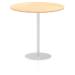 Italia Poseur Table Round 1200 Top 1145 High Maple ITL0169