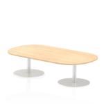 Italia 1800mm Poseur Boardroom Table Maple Top 475mm High Leg ITL0175