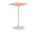 Italia Poseur Table Square 600/600 Top 1145 High Beech ITL0220