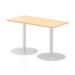 Italia Poseur Table Rectangle 1200/600 Top 725 High Maple ITL0235