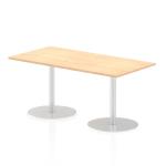 Italia Poseur Table Rectangle 1600/800 Top 725 High Maple ITL0289
