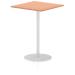 Italia Poseur Table Square 800/800 Top 1145 High Beech ITL0340