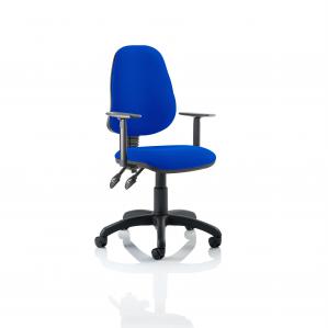 Eclipse Plus II Lever Task Operator Chair With Height Adjustable Arms