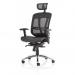 Mirage II Executive Chair Black Mesh With Arms With Headrest KC0148