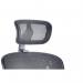 Mirage II Executive Chair Black Mesh With Arms With Headrest KC0148