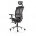 Mirage II Executive Chair Black Mesh With Arms With Headrest KC0148