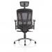 Mirage II Executive Chair Black Mesh With Arms With Headrest KC0148