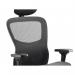 Stealth Shadow Ergo Posture Chair Black Mesh Seat And Back With Arms And Headrest KC0159