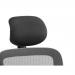 Stealth Shadow Ergo Posture Black Mesh Seat And Back Chair With Arms With Headrest KC0159