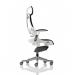 Zure White Shell With Headrest Black Fabric KC0161