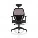 Denver Black Mesh Chair With Headrest KC0283