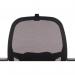 Denver Black Mesh Chair With Headrest KC0283