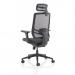 Ergo Twist Mesh Back With Height Adjustable Arms With Headrest Black Mesh Seat KC0299