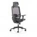 Ergo Twist Mesh Back With Height Adjustable Arms With Headrest Black Mesh Seat KC0299