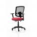 Eclipse Plus II Lever Task Operator Chair Mesh Back Deluxe With Wine Seat With Height Adjustable Arms KC0319