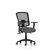 Eclipse Plus III Lever Task Operator Chair Deluxe Mesh Back With Height Adjustable Arms Charcoal KC0405