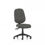 Luna II Lever Task Operator Chair Charcoal Without Arms KC0447
