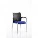 Academy Visitor With Arms Nylon Back Bespoke Colour Seat Stevia Blue KCUP0003