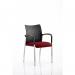 Academy Visitor With Arms Nylon Back Bespoke Colour Seat Ginseng Chilli KCUP0006