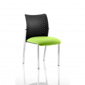 Academy Visitor Without Arms Nylon Back Bespoke Colour Seat Myrrh