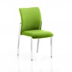 Academy Bespoke Colour Fabric Back With Bespoke Colour Seat Without Arms Myrrh Green KCUP0050