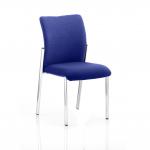 Academy Bespoke Colour Fabric Back With Bespoke Colour Seat Without Arms Stevia Blue KCUP0051