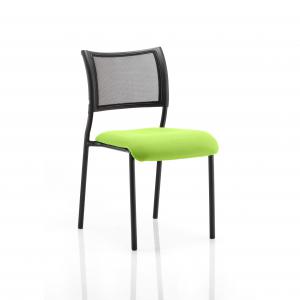 Brunswick Black Frame Without Arms Bespoke Colour Seat Myrrh Green