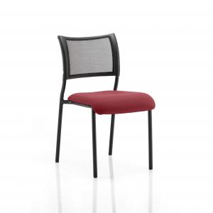 Brunswick Black Frame Without Arms Bespoke Colour Seat Ginseng Chilli