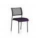 Brunswick Black Frame Without Arms Bespoke Colour Seat Tansy Purple KCUP0088