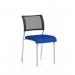 Brunswick Chrome Frame Without Arms Bespoke Colour Seat Stevia Blue KCUP0091