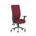 Chiro High Back With Height Adjustable Arms Bespoke Colour Back And Seat Ginseng Chilli KCUP0102