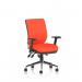 Chiro Medium Back With Height Adjustable Arms Bespoke Colour Back and Seat Tabasco Orange KCUP0116