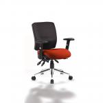 Chiro Medium Back Bespoke Colour Seat Tabasco Orange KCUP0124