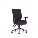 Chiro Medium Back With Height Adjustable Arms Bespoke Colour Seat Tansy Purple KCUP0128