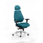 Chiro Plus Ultimate With Headrest Bespoke Colour Teal KCUP0175