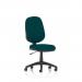 Eclipse Plus I Lever Task Operator Chair Bespoke Colour Back And Seat Maringa Teal KCUP0215