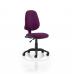 Eclipse I Lever Task Operator Chair Bespoke Colour Purple KCUP0216