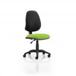 Eclipse I Lever Task Operator Chair Bespoke Colour Seat Lime KCUP0218