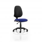 Eclipse I Lever Task Operator Chair Bespoke Colour Seat Admiral Blue KCUP0219