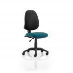 Eclipse Plus I Lever Task Operator Chair Bespoke Colour Seat Maringa Teal KCUP0223