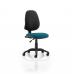 Eclipse I Lever Task Operator Chair Bespoke Colour Seat Teal KCUP0223