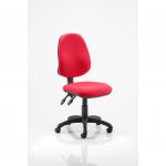 Eclipse II Lever Task Operator Chair Bespoke Colour Post Box Red KCUP0225